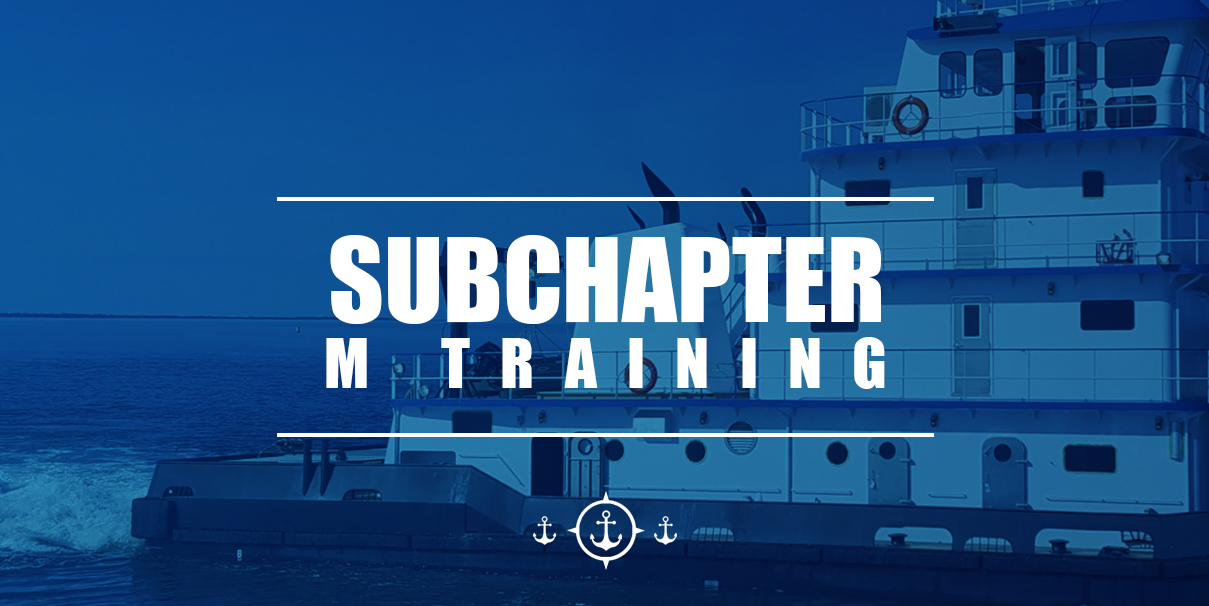 subchapter m training guide