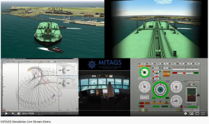 Vessel operational research simulation