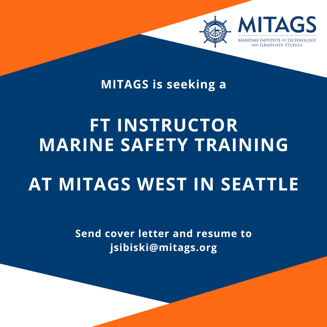 MITAGS Full-time Maritime Safety Instructor