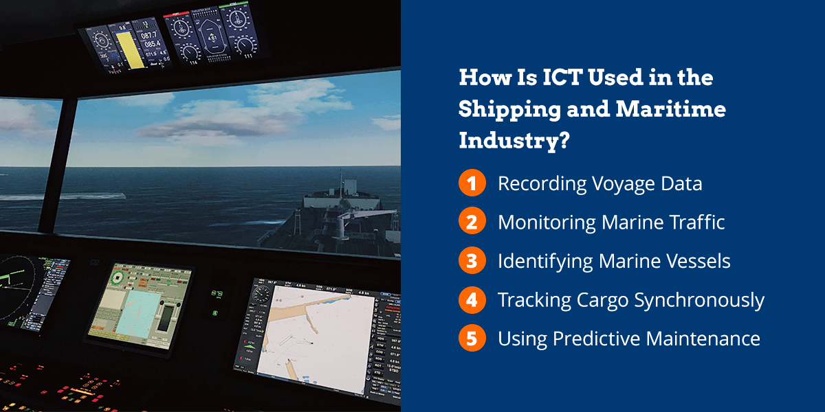 How Is ICT Used in the Shipping and Maritime Industry?