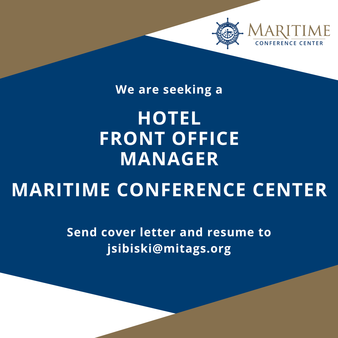 Hotel Front Office Manager, Maritime Conference Center